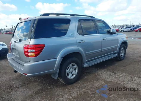2001 Toyota Sequoia Sr5 V8 from USA, damaged, VIN 5TDZT34A41S018874